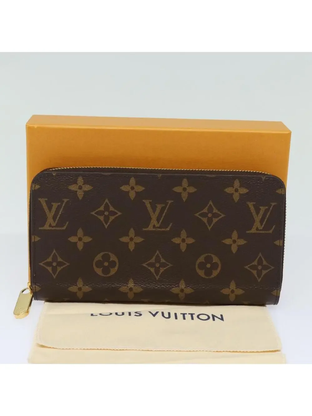 Louis Vuitton Zippy Wallet Long Lv Auth #344208L72B